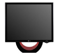 Lg L1900E, 19  LCD, 4ms, black-red (L1900E-BF)